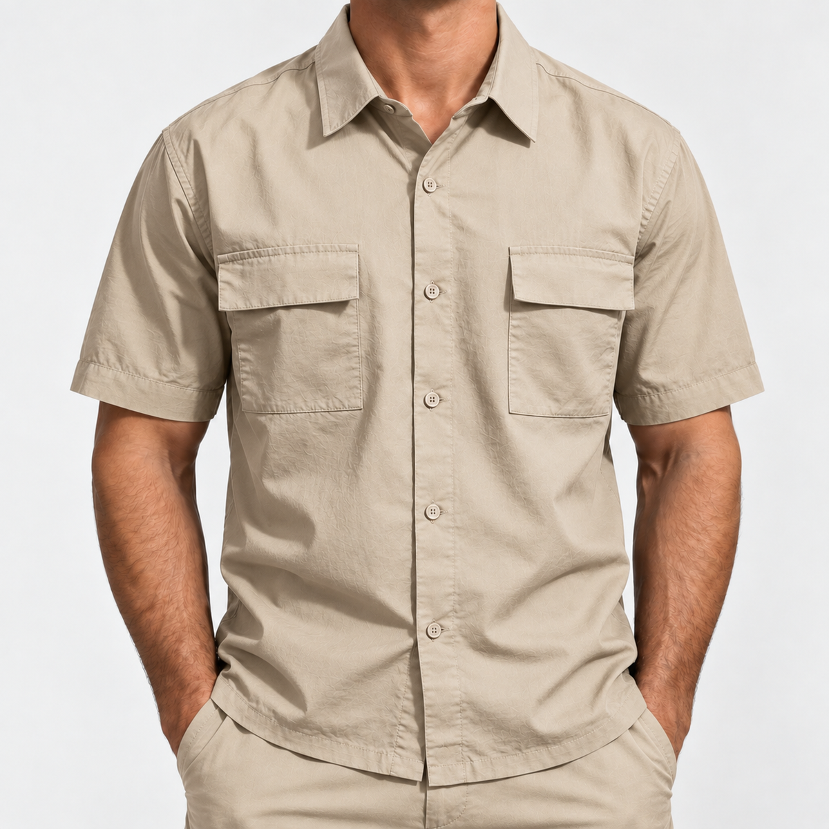 Bleamme Short Sleeve Work Shirt