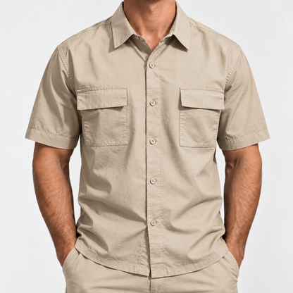 Bleamme Short Sleeve Work Shirt