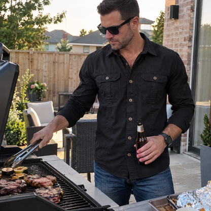 Bleamme Long-Sleeve Work Shirt