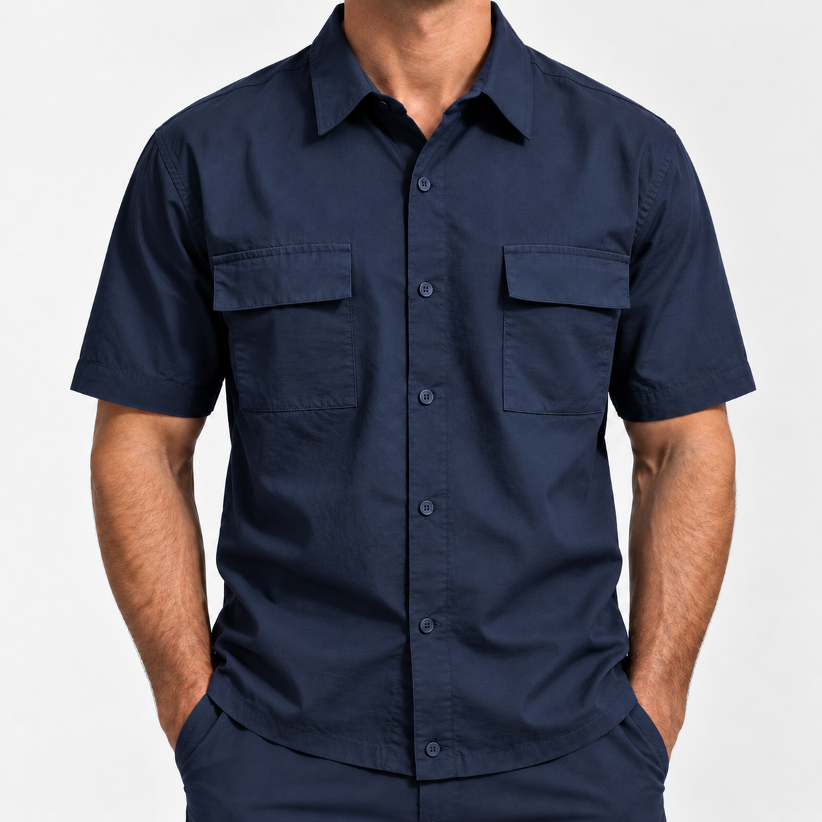 Bleamme Short Sleeve Work Shirt