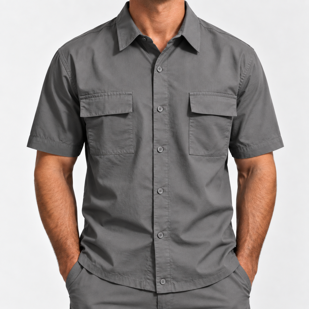 Bleamme Short Sleeve Work Shirt
