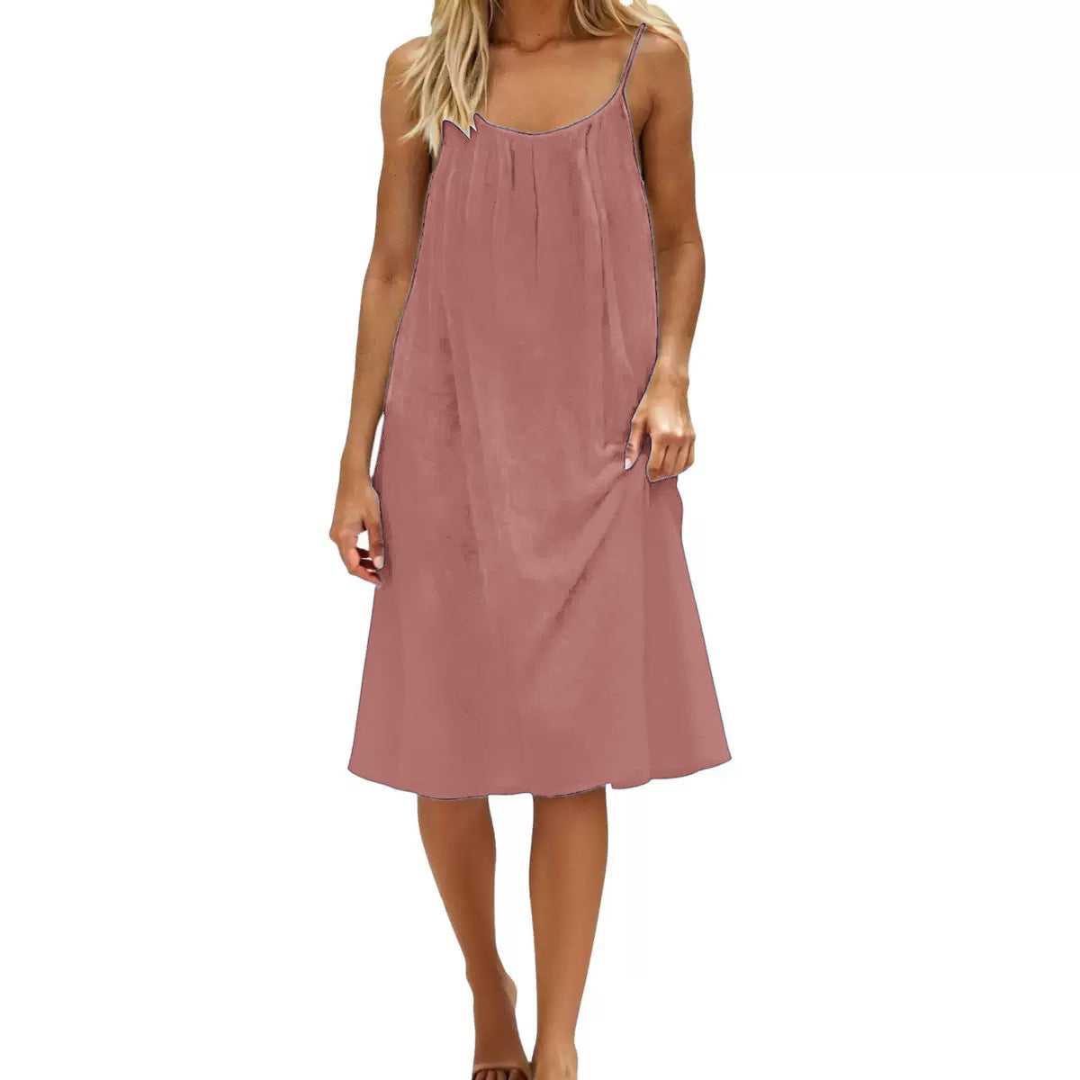 Bleamme Backless Summer Dress