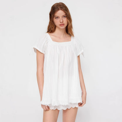 Bleamme Babydoll Mini Dress