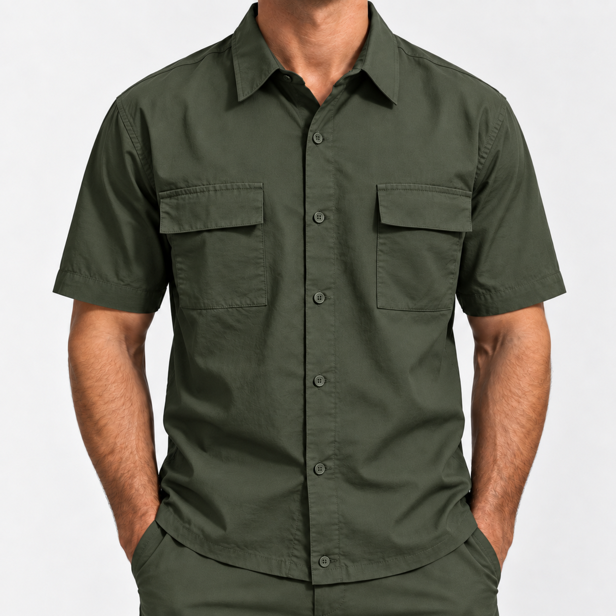 Bleamme Short Sleeve Work Shirt