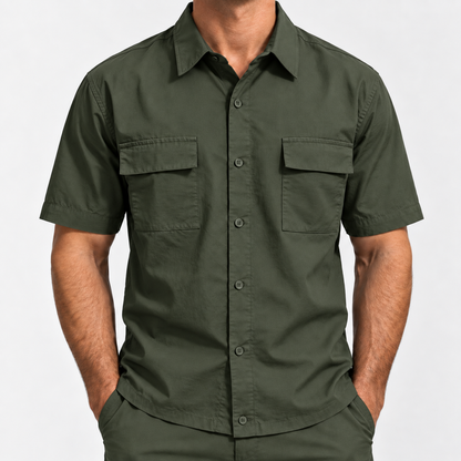 Bleamme Short Sleeve Work Shirt