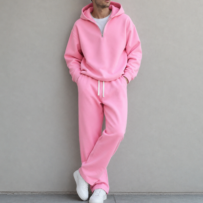 Bleamme Quarter Zip Long Set