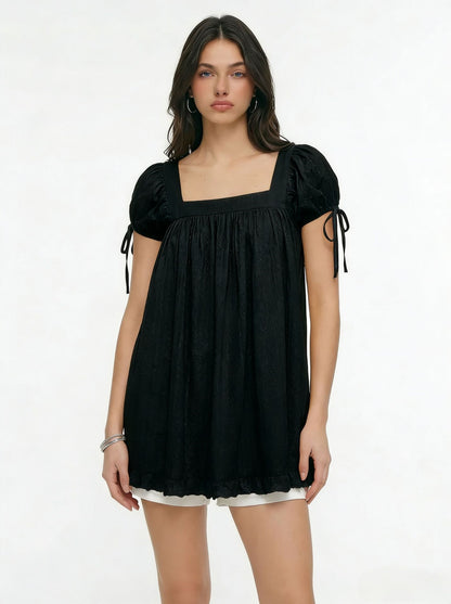 Bleamme Babydoll Mini Dress