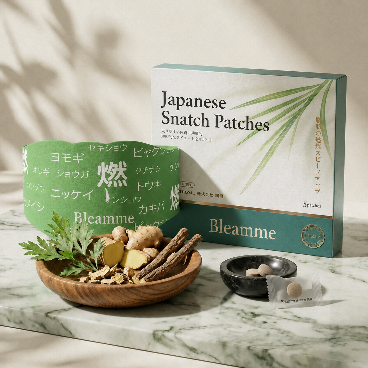 Japanese Natural Snatch Patches