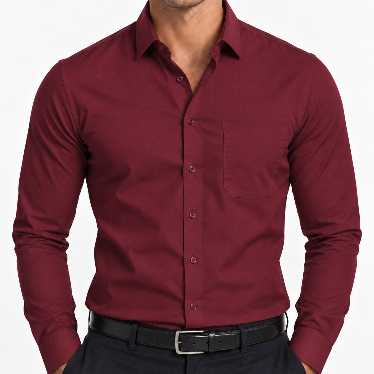 Bleamme Office Slim Fit Shirt