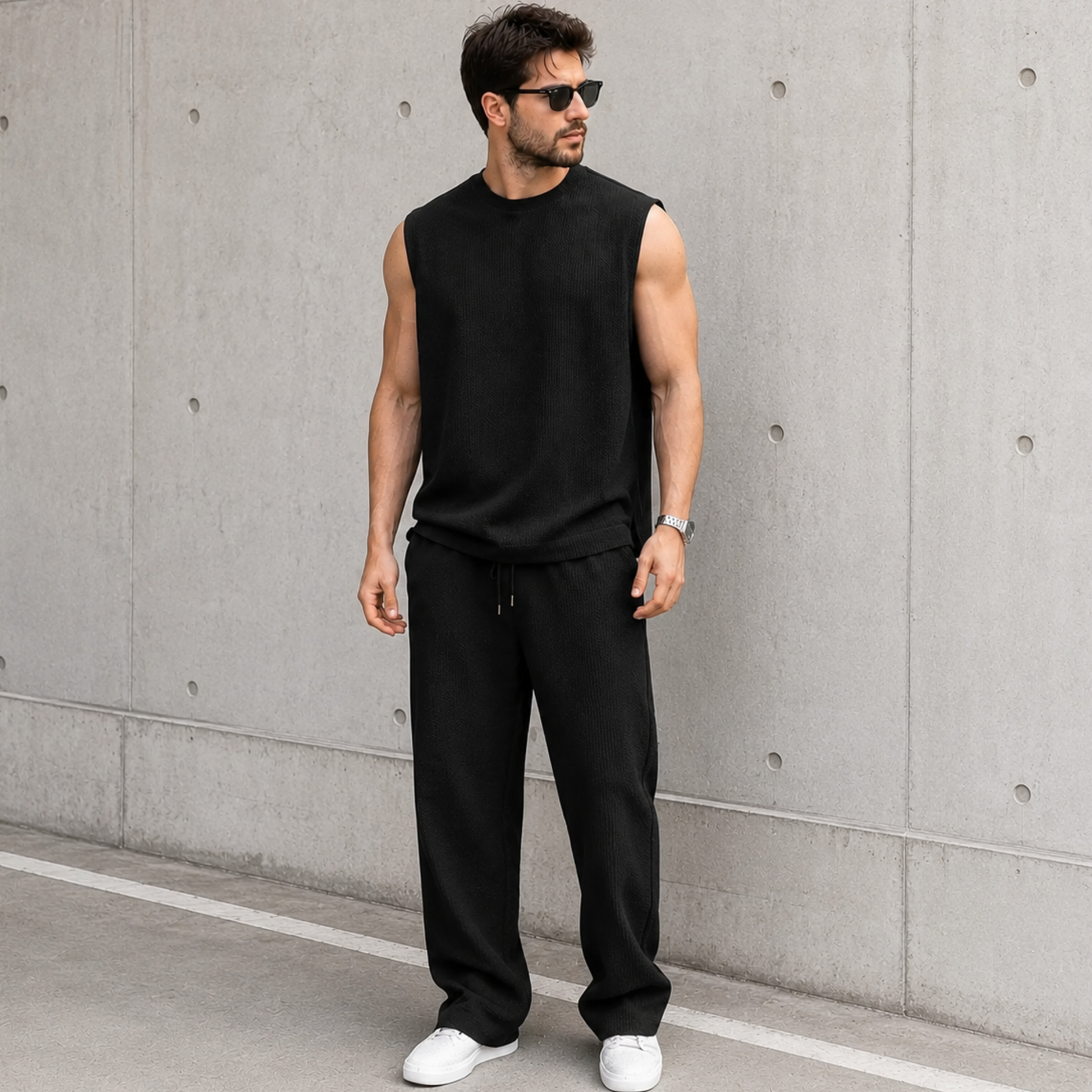 Bleamme Sleeveless Lounge Set