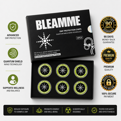 Bleamme™ EMF Anti- radiation Protection Chips