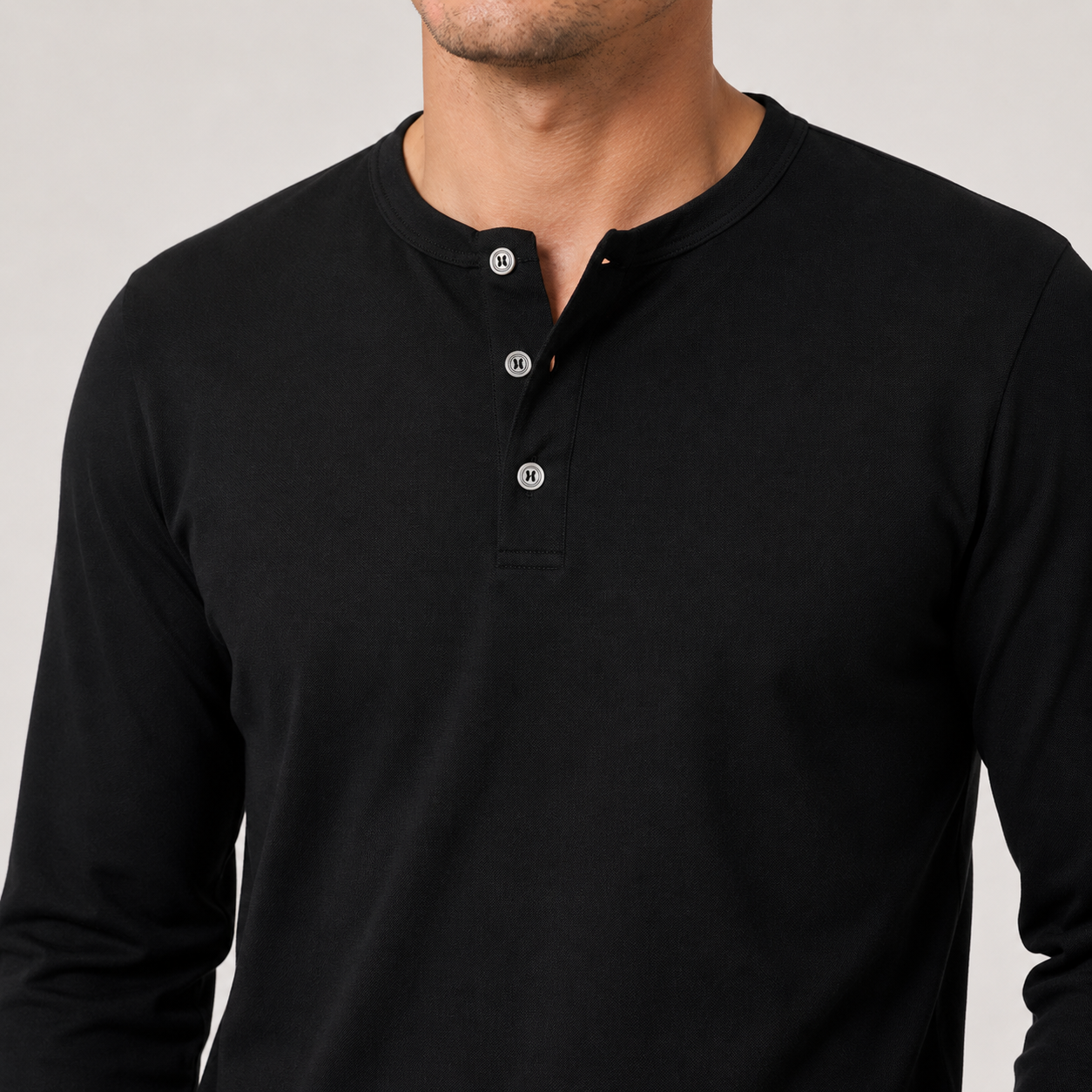 Bleamme Henley Long Sleeve Shirt