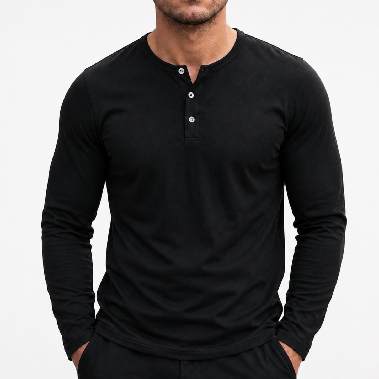 Bleamme Henley Long Sleeve Shirt