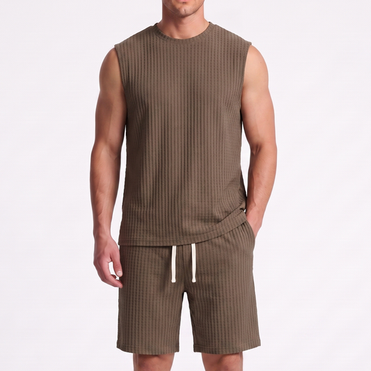 Bleamme Short Sleeveless Lounge Set