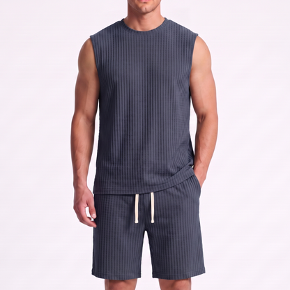 Bleamme Short Sleeveless Lounge Set