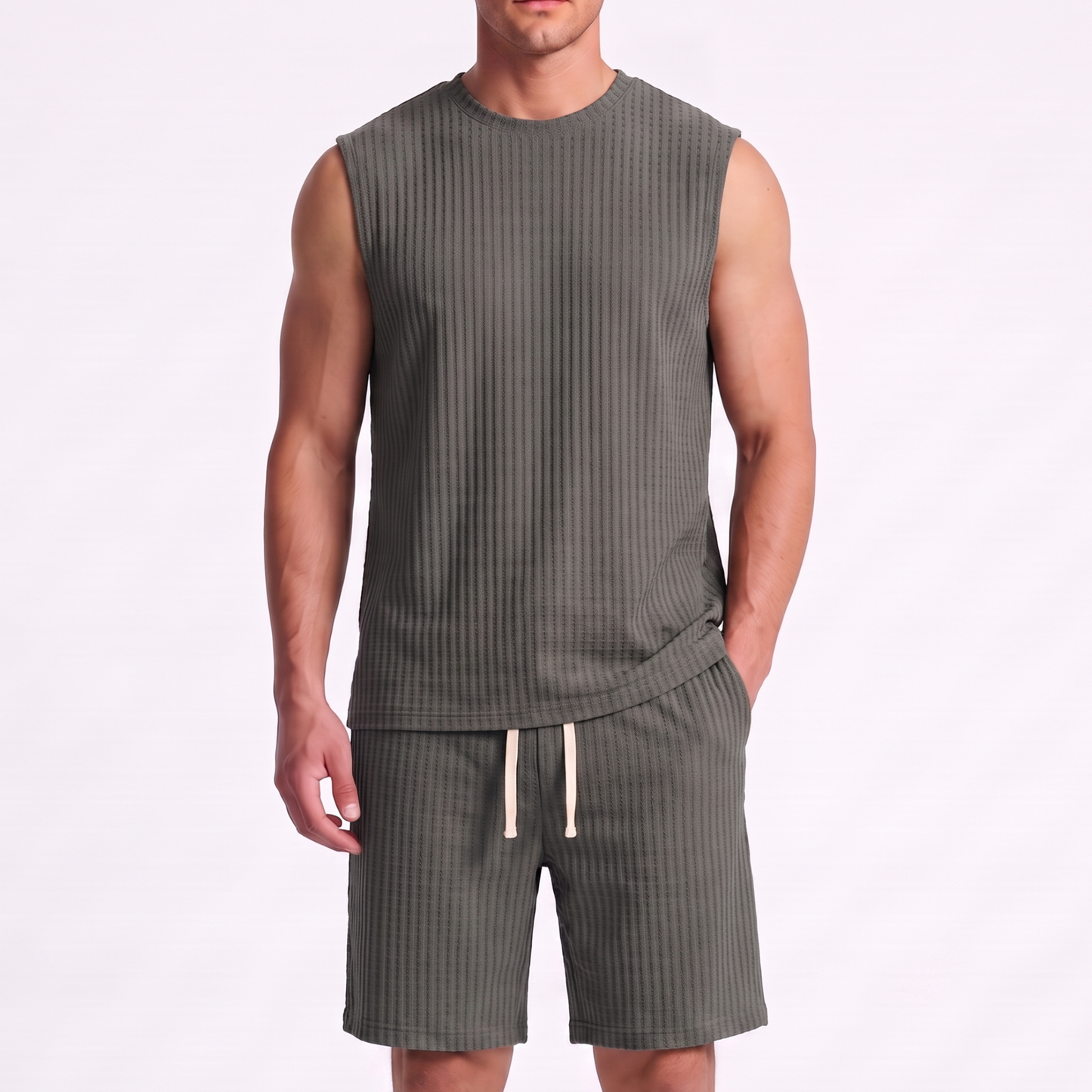 Bleamme Short Sleeveless Lounge Set