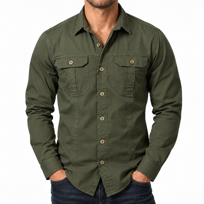 Bleamme Long-Sleeve Work Shirt