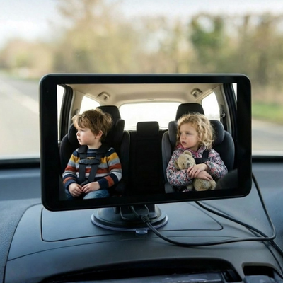 Bleamme USB Car Baby Camera + Monitor 4.5" 1080P Flexible 360 Rotation