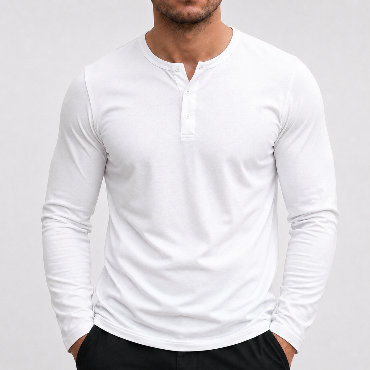 Bleamme Henley Long Sleeve Shirt