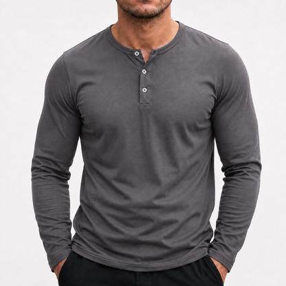 Bleamme Henley Long Sleeve Shirt