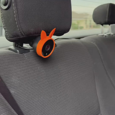 Bleamme USB Car Baby Camera + Monitor 4.5" 1080P Flexible 360 Rotation