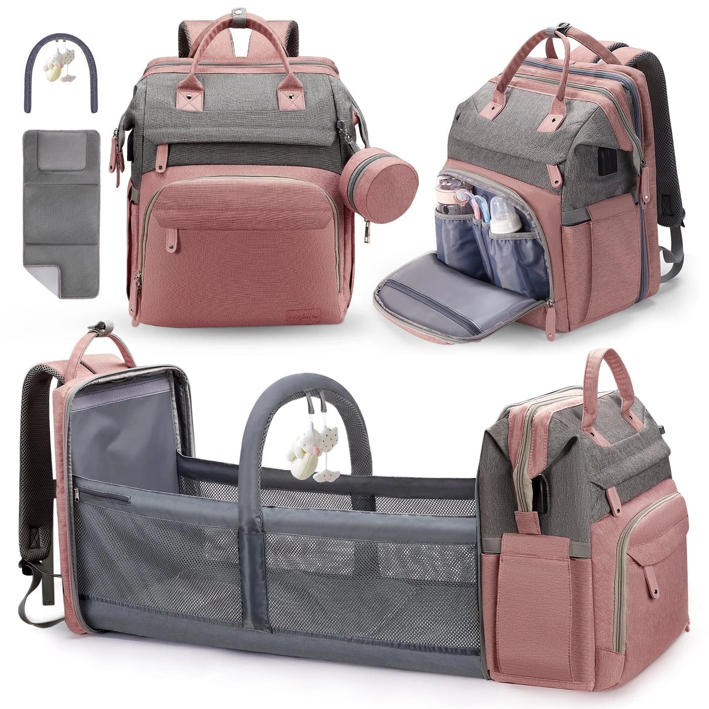 Bleamme's 3 in 1 Baby Daiaper Backpack